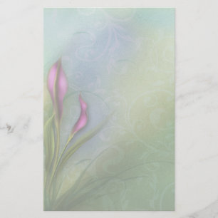 Een vrouwenhart - Calla Lily Briefpapier