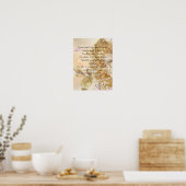 Een Vrouwenhart Poster (Keuken)