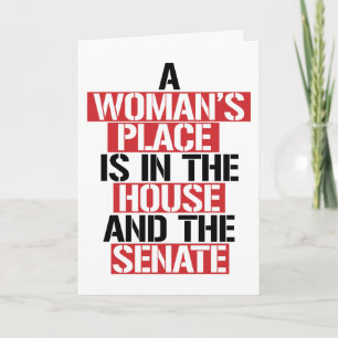 EEN VROUWENPLAATS IS IN HET HUIS KAART