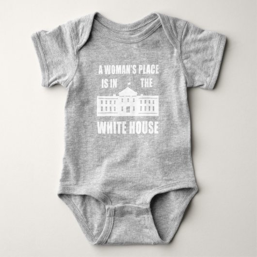"EEN VROUWENPLAATS IS IN HET WITTE HUIS" TANKTOP (Voorkant)