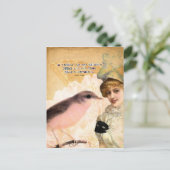 Een vrouwenraad briefkaart (Staand voorkant)