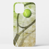Een vrouwentennis Case-Mate iPhone case (Achterkant)