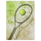 Een vrouwentennis klembord (Achterkant)