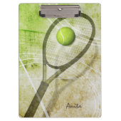 Een vrouwentennis klembord (Voorkant)