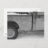 Eén vuil Vriendin Briefkaart (Voorkant / Achterkant)