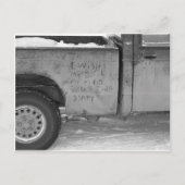 Eén vuil Vriendin Briefkaart (Voorkant)