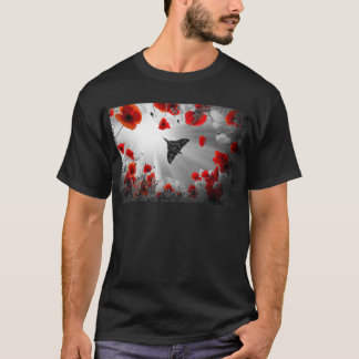 Een Vulcan Poppy Red T-shirt