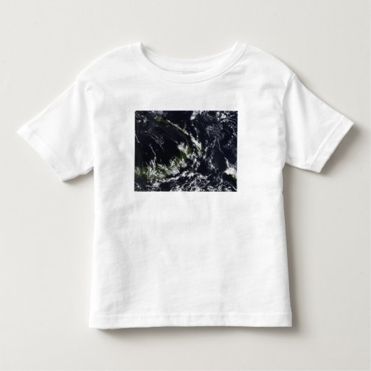 Een vulkanische pluim uit de Rabaul caldera Kinder Shirts (Voorkant)