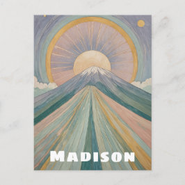 Een vulkanische serenade gepersonaliseerd briefkaart