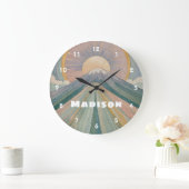 Een vulkanische serenade gepersonaliseerd grote klok (Huis)