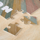 Een vulkanische serenade gepersonaliseerd legpuzzel (Zijkant)