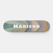 Een vulkanische serenade gepersonaliseerd persoonlijk skateboard (Horizontaal)