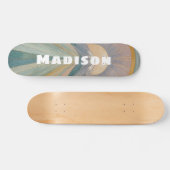 Een vulkanische serenade gepersonaliseerd persoonlijk skateboard (Horizontaal)