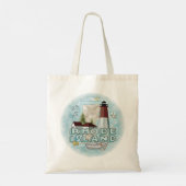 Een vuurtoren van Rhode Island Tote Bag (Achterkant)