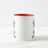 Een waanzinnige wetenschapper met veel ervaring. mok (Midden)