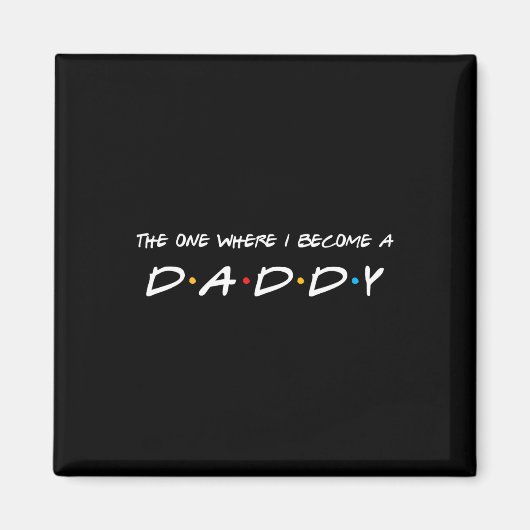 Eén waar ik vader van papa word magneet (Voorkant)