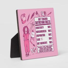 Een Waardering voor Kunstleraren - Perfect Cadeau  Fotoplaat