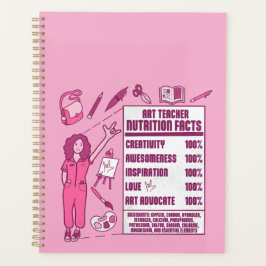 Een Waardering voor Kunstleraren - Perfect Cadeau  Planner