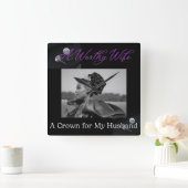 Een waardige vrouw vier vierkante klok (Huis)