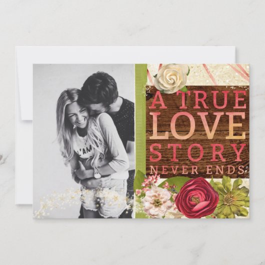 Een waargebeurd liefdesverhaal "Save the Date" Save The Date (Voorkant)