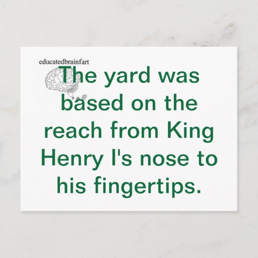 Een waarheid briefkaart (Voorkant)