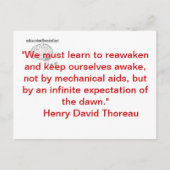 Een waarheid briefkaart (Voorkant)