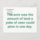 Een waarheid briefkaart (Voorkant)