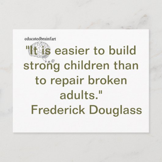 Een waarheid briefkaart (Voorkant)