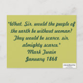 Een waarheid briefkaart (Voorkant)