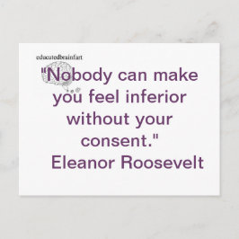 Een waarheid briefkaart