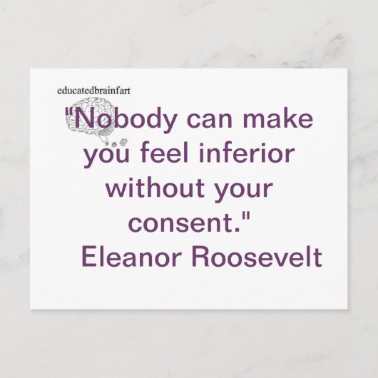 Een waarheid briefkaart (Voorkant)