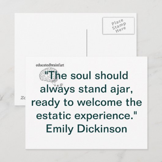 Een waarheidsgetrouw Briefkaart (Voorkant / Achterkant)