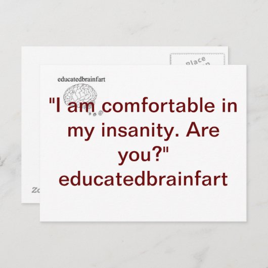 Een waarheidsgetrouw Briefkaart (Voorkant / Achterkant)