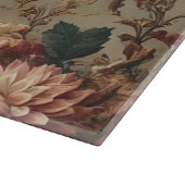 Een waarschuwende bloei - Gotisch Victoriaans Snijplank (Hoek)