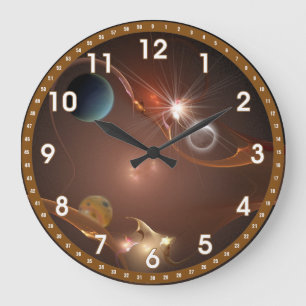 Een waarschuwing in de tijd grote klok