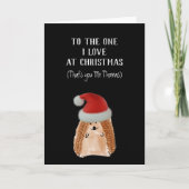 Eén waarvan ik hou met Kerstmis  Kaart (Voorkant)