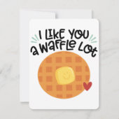 EEN WAFEL LOT FEESTDAGENKAART (Voorkant)