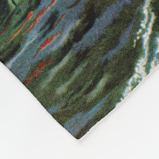 Een Wake van Ben Kimberly Pins Fleece Deken (Hoek)