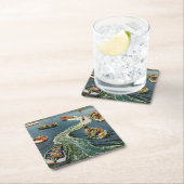 Een Wake van Ben Kimberly Pins Kartonnen Onderzetters (Insitu)