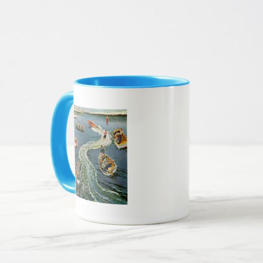 Een Wake van Ben Kimberly Pins Mok (Voorkant links)