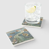 Een Wake van Ben Kimberly Pins Stenen Onderzetter (Zijkant)