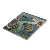 Een Wake van Ben Kimberly Pins Tegeltje (Zijkant)