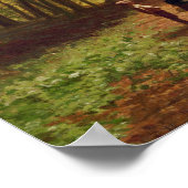 Een Walk in het bos Poster (Hoek)