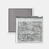 Een walvis aansluiten magneet (Voorkant / Achterkant)