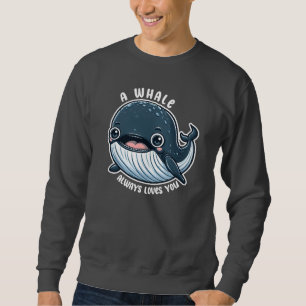 Een walvis houdt altijd van jou Geschenk voor walv Trui