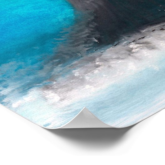 Een walvis poster (Hoek)