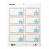 Een walvis van een Birthday-maillabel Etiket (Full Sheet)