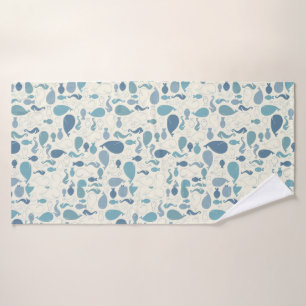 Een walvis van een keuken van de Draad van de Bath Bad Handdoek
