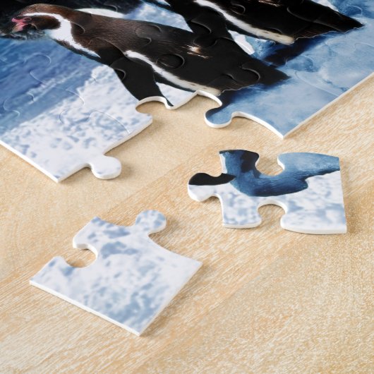 Een walvis van een wereld legpuzzel (Zijkant)