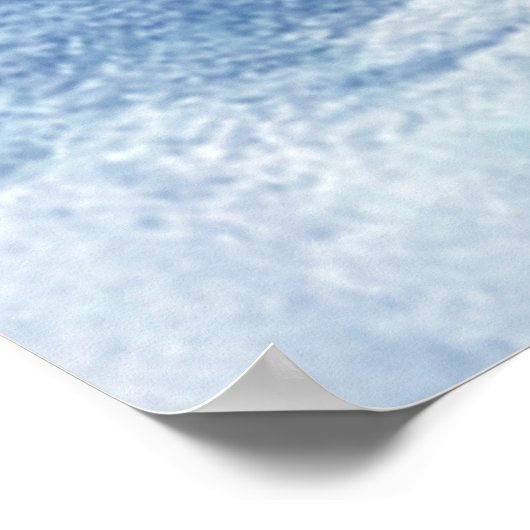 Een walvis van een wereld poster (Hoek)